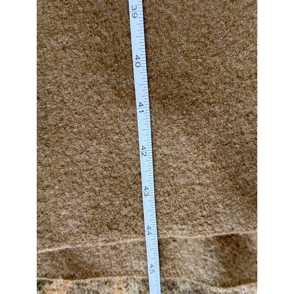 Eileen Fisher Vest Boiled Wool Small Butternut Long System Lagenlook Classic - Picture 6 of 9